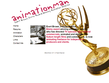 Tablet Screenshot of animationman.com